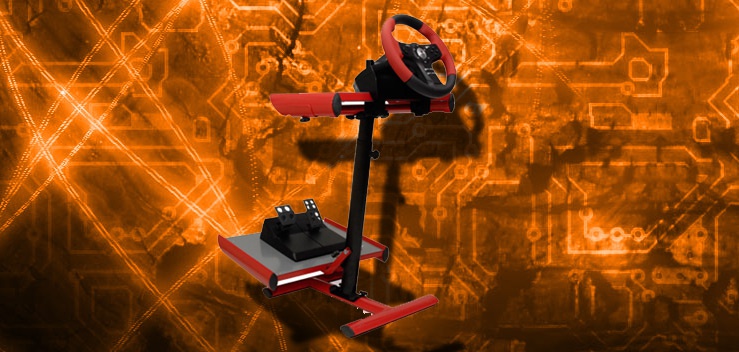 SpeedBlack-Steering-Wheel-Stand-System SpeedBlack-Steering-Wheel-Stand-System
