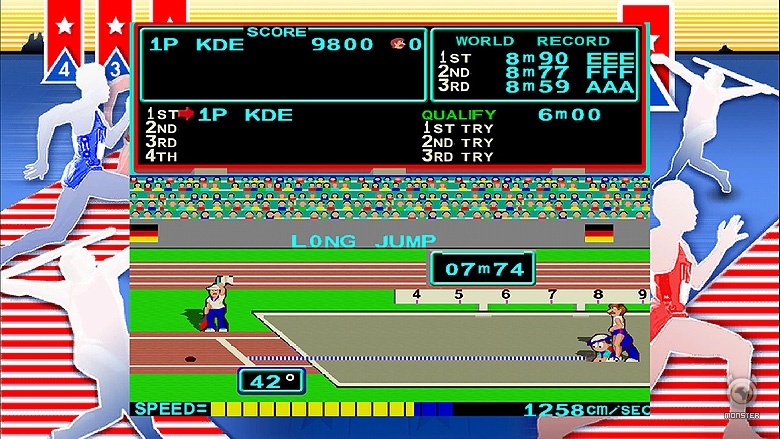 Arcade-Track-Field Arcade: Track & Field