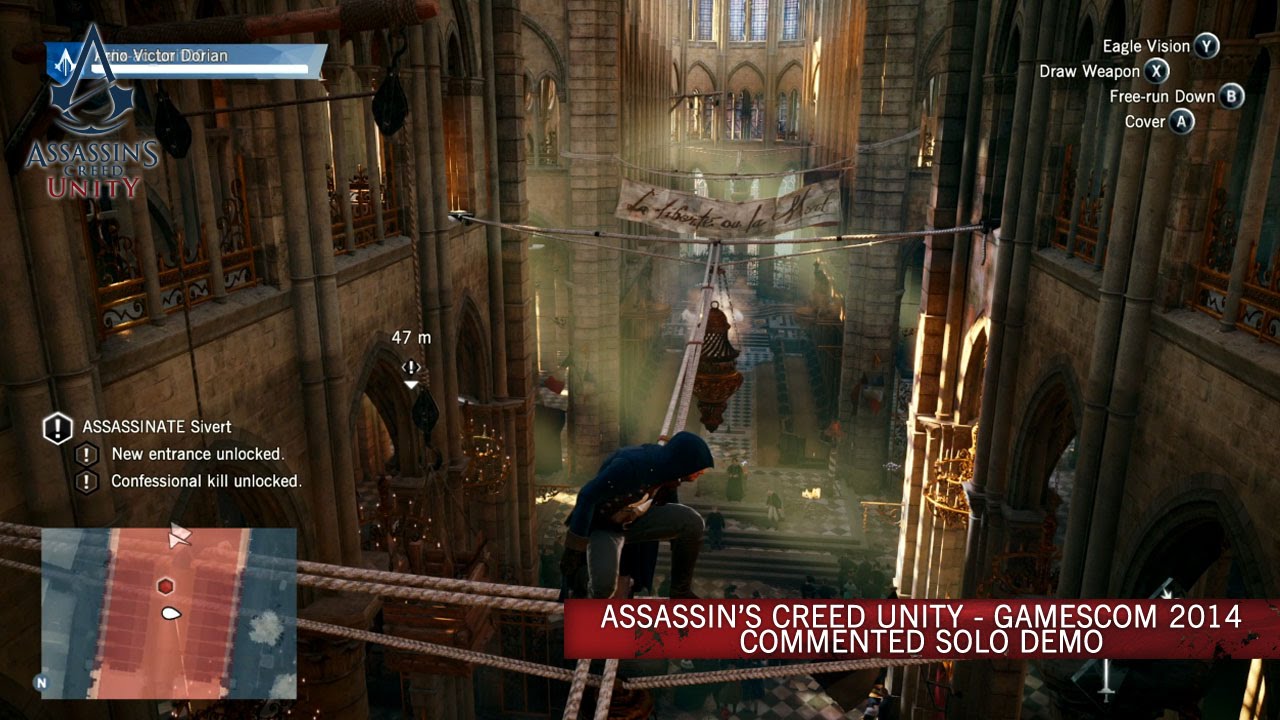 Assassins-Creed-Unity-GamesCom-2014-Commented-Solo-Demo Assassin's Creed Unity - GamesCom 2014 Commented Solo Demo