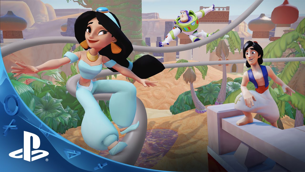 Disney-Infinity-2.0-Aladdin-Jasmine-Trailer Disney Infinity 2.0 - Aladdin & Jasmine Trailer