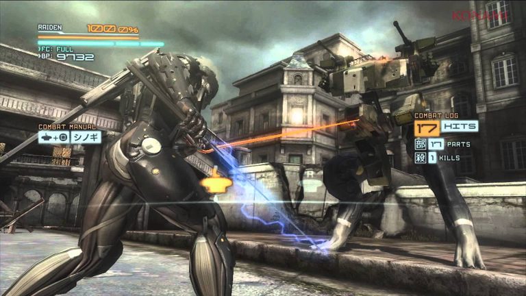 Metal Gear Rising - Gameplay footage