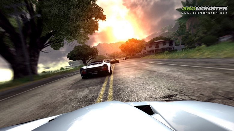 Play Test Drive Unlimited in London with 360Monster