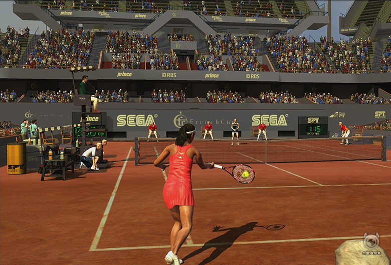 SEGA cause a racquet