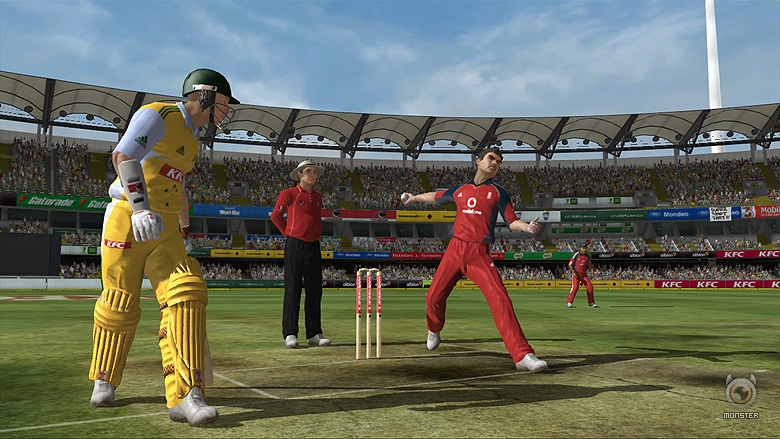 Score a century in the Ashes Cricket 09 demo