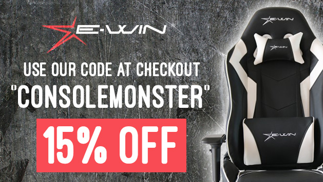 Get 15% off EWinRacing Chairs with code 'consolemonster' at checkout