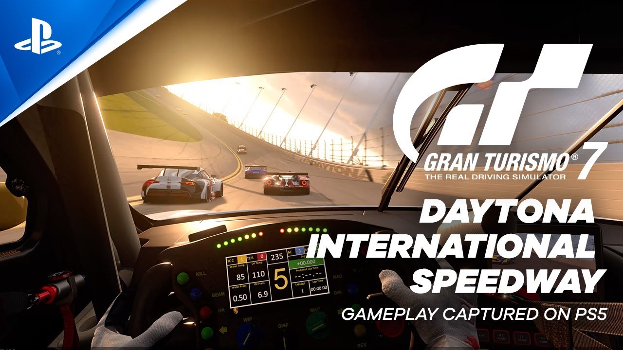 Gran Turismo 7 – Daytona International Speedway Gameplay Video Gran Turismo 7 – Daytona International Speedway Gameplay Video