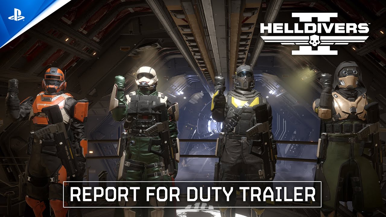 Helldivers 2 – Report for Duty Trailer